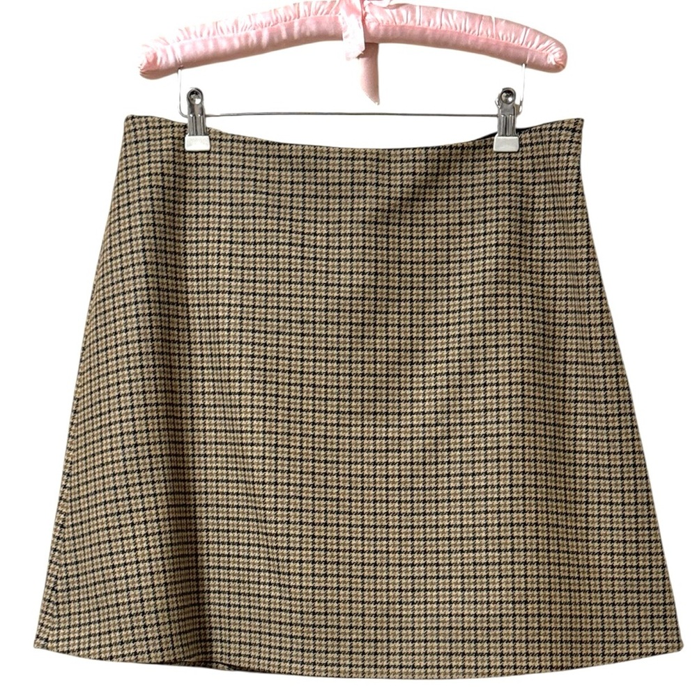 Moncler Checkered Skirt Size 48 EU